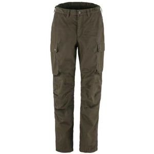 Fjallraven Brenner PRO 87185-633 Winter Broek W Sportbroek Dames Dark Olive Maat 40/S