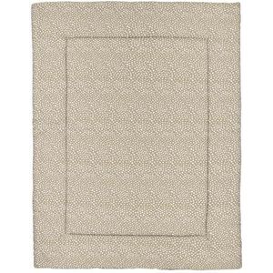 MEYCO Baby Cheetah/Uni box inleg (zacht en veilig materiaal, buitenkant van 100% katoen, wasbaar, zacht en zacht, geschikt voor de droger, afmetingen: 80 x 100 cm), taupe