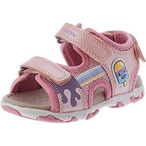 Geox Baby Meisje B Flaffee Gir Sandaal, lichtroze, 24 EU