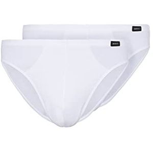 Skiny - Heren - Brasil Slip - Wit - 2er Pack - Katoen