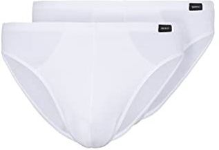 Skiny - Heren - Brasil Slip - Wit - 2er Pack - Katoen