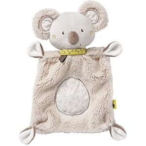 Fehn 064056 Schmusetuch Koala – Schnuffeltuch mit Koala-Köpfchen – Zum Kuscheln für Babys und Kleinkinder ab 0+ Monaten – Maße: 27 cm