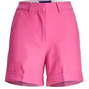 JACK & JONES Jxmary Reg Hw PNT Noos Shorts voor dames, Carmine Rose, M