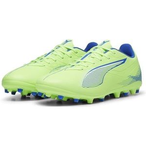 PUMA Unisex Ultra 5 Play Mg voetbalschoen, Fizzy Apple PUMA Wit Bluemazing, 40.5 EU