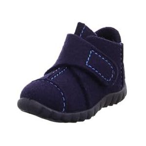 Superfit Happy pantoffels voor jongens, blauw 8000, 21 EU