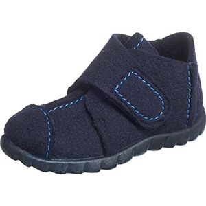 Superfit Happy pantoffels voor jongens, blauw 8000, 21 EU