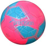 Precision Fusion High Performance Mini Voetbal, Duurzaam, Machine Gestikt TPU, 2 mm EVA gevoerd, Lichtgewicht 160 g, Roze, Officiële Balmaat 1