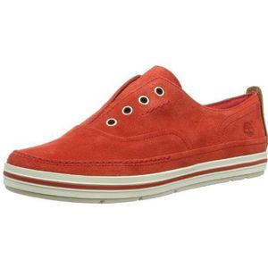 Timberland EK Casco Bay Laceless Damessneakers, rood (red), 38.5 EU