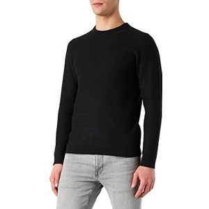 s.Oliver Herentrui met lange mouwen, regular fit, zwart, 3XL