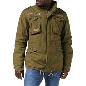 Brandit M65 Giant Parka Winterjas voor heren, groen (olijf 1), XL