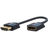 Clicktronic HDMI Verlengkabel 10cm (ARC) Return Channel