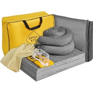 VEVOR Universele morsset, morscontrolebenodigdheden, 43 stuks, bevat 30 universele absorberende pads, 2 universele absorberende sokken 8-122 cm, 2 wegwerpkussens