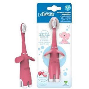 Dr Brown's Options Tandenborstel, Roze