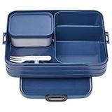 Mepal Bento lunchbox Take A Break Nordic Denim Large - lunchbox met vakken geschikt voor maximaal 8 sandwiches, TPE/PP/ABS, 0 mm