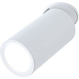 Paulmann 93086 LED inbouwlamp Turnal rond 60mm 90° 470lm 3-Step-Dim rond incl. 1x6 watt dimbaar inbouwspot wit mat metaal 2700 K Coin