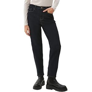 s.Oliver Dames Mom fit: Jeans broek in 5-pocket-stijl, blauw, 32