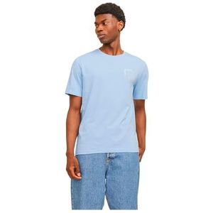 Jack & Jones Jjverner Tee Ss Crew Neck, Chambray Blue, S