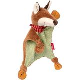 SIGIKID Forest Fox 39234 Snuffeldoek, voor meisjes en jongens, babyspeelgoed aanbevolen vanaf de geboorte, groen/bruin
