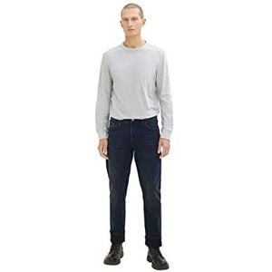 TOM TAILOR Uomini Josh Regular Slim Jeans 1034661, 10173 - Dark Stone Blue Black Denim, 30W / 30L