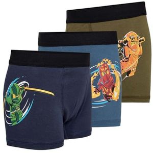 LEGO Boxershorts voor kinderen, Donkere marine, 140-146