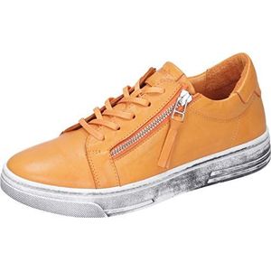 Manitu Dames D-vetersneakers, oranje, 37 EU