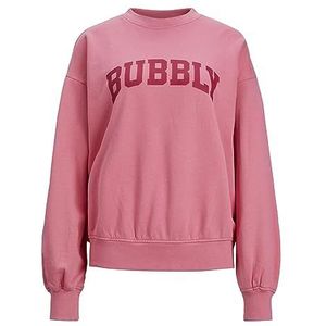 Jack & Jones Jxjada Soft Loose Ls Sweat SWT Noos Sweatshirt voor dames, Confetti/print: bubbels, M
