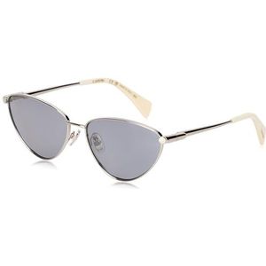 Lanvin Unisex LNV131S zonnebril, 042 zilver/zilver flash, 61, 042 zilver/zilver flash, 61