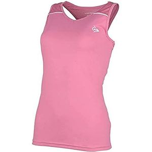 Dunlop Dames 72228-XXL Performance Line Tanktop, Roze/Wit, XXL