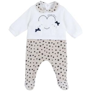 Chicco Tutina in Kiniglia met bottone, naturale, 3 maanden voor baby's, naturel, 3 Maanden