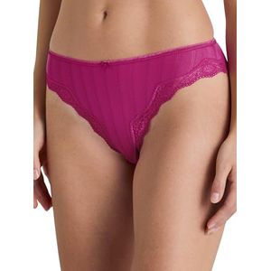 CALIDA Etude Toujours Slip voor dames, regular cut, van hoogwaardig Supima-katoen, met fijne naald, Orchid Bloem, 36-38