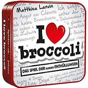 Cocktail Games | I love Brocoli | Partyspel | Kaartspel | 4-100 spelers | Vanaf 12+ jaar | 15+ minuten | Duits
