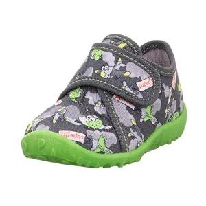 Superfit Spotty Jongens Pantoffels, Grijs/meerkleurig 2040, 18 EU