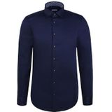 Seidensticker 849540, slim fit, lange mouwen, businesshemd, 36, blauw, 36