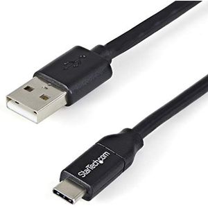 StarTech.com USB naar USB C-kabel (2m, 10 stuks, multipack, oplaadkabel, USB 2.0, USB A, USB-IF-gecertificeerd) zwart