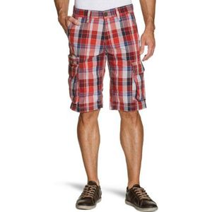 Esprit - S30238 herenshorts, Rood-tr-h1-38, 32