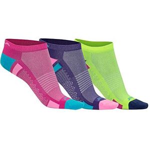 GSA Sokken voor dames, Roze-Geel-Paars, 36.5-41.5 EU
