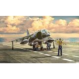 ITALERI 1410S - 1:72 AV-8A Harrier, modelbouw, bouwpakket, standmodelbouw, knutselen, hobby, lijmen, plastic bouwpakket, detailgetrouw