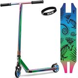 SOKE PRO Street Neo Stunt Scooter Chrome Kick Scooter with ABEC 9 Ball Bearings Scooter Adults and Children SOKE