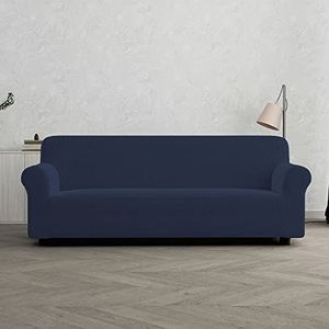 Italian Bed Linen Bankhoes uittrekbaar Fashionable donkerblauw 3-zits