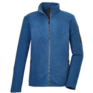 killtec heren Microfleece jack/fleece jack met opstaande kraag KOW 90 MN KNTFLC JCKT, dunkelblau, S, 41823-000