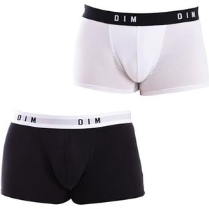 Dim - Originals boxershorts - effen - 2 stuks - heren, Zwart/Wit, XXL