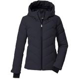 killtec - KSW 31 WMN SKI QLTD JCKT - Ski-jack - Zwart Blauw - Gewatteerd met Capuchon