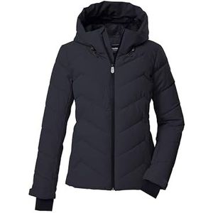 killtec - KSW 31 WMN SKI QLTD JCKT - Ski-jack - Zwart Blauw - Gewatteerd met Capuchon