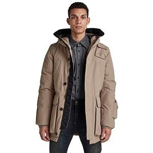 G-STAR RAW Vodan Paded Parka voor heren, Bruin (Brindle D20099-a281-c788), XS