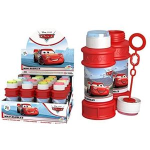 DULCOP - Pak van 16 Cars Bellen - Bellenblaas - 175 ml - 047026BPA - Rood - Plastic - Officiële Licentie - Kinder Speelgoed - Buitenspel - Vanaf 3 jaar