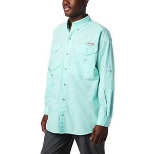 Columbia Heren Pfg Bonehead shirt met lange mouwen, katoen, Relaxed Fit atletisch-shirts, Golfstroom, XXS