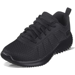 Skechers Bounder karonik voor jongens, Zwart/Zwart, 1 Little Kid