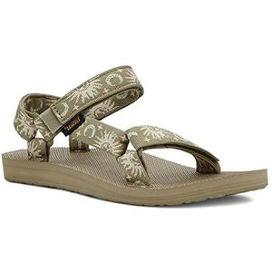 Teva Originele damessandaal, sport- en outdoor-lifestyle-sandaal, Zon en Maan Aloë, 38 EU