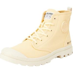 Palladium Pampa Hi Zip Organic Enkellaarzen Uniseks, Geel, 45 EU