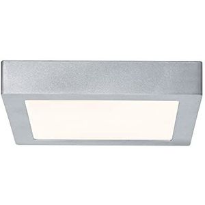 Paulmann 70649 WallCeiling Lunar LED paneel 225x225mm 15,4W 230V chroom mat aluminium 70649 plafondlamp plafondlamp plafondlamp